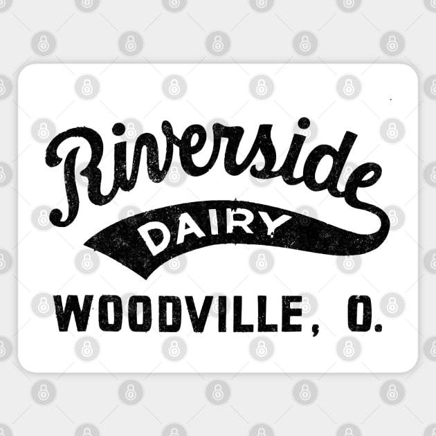 Riverside Dairy - Woodville Ohio Magnet by erock